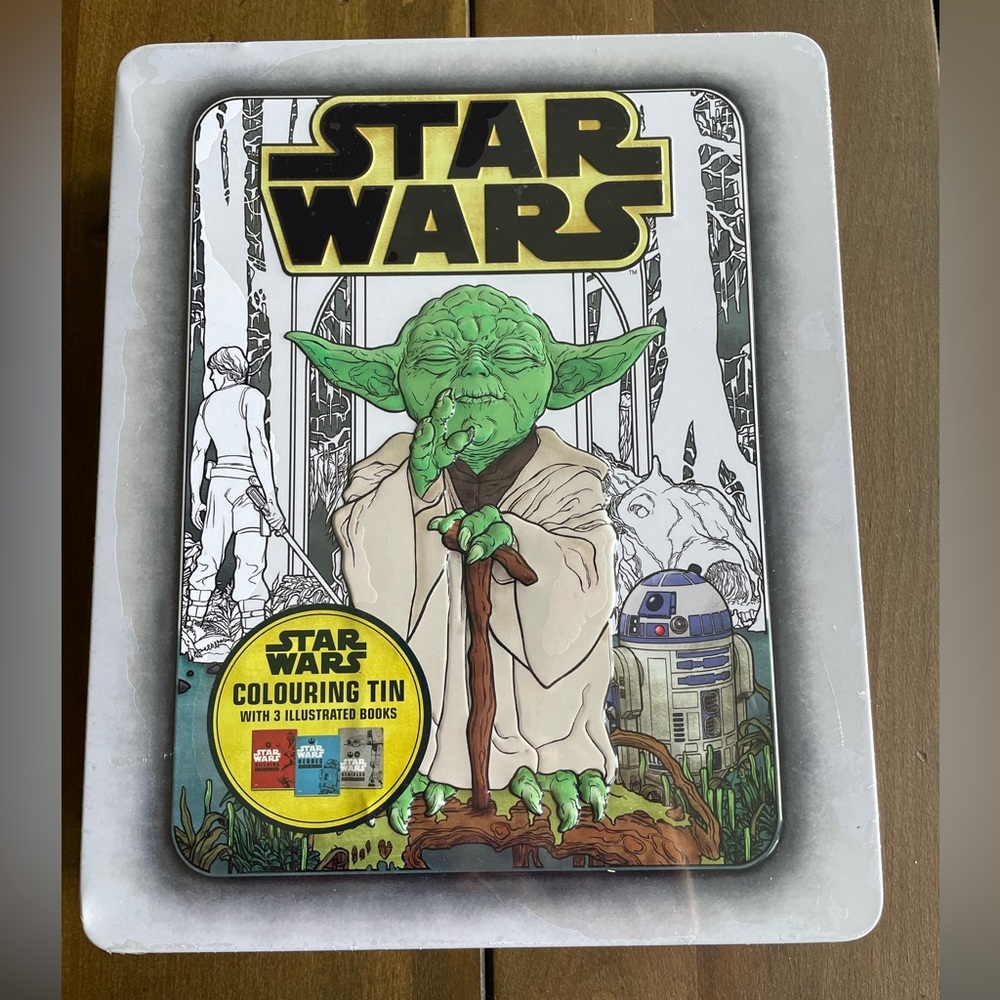 Star Wars Collectible Colouring Tin
